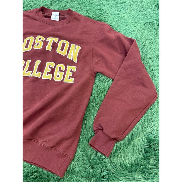 Boston College Maroon Pullover Crewneck Women's Small Sweatshirt Embroidered - Picture 2 of 9